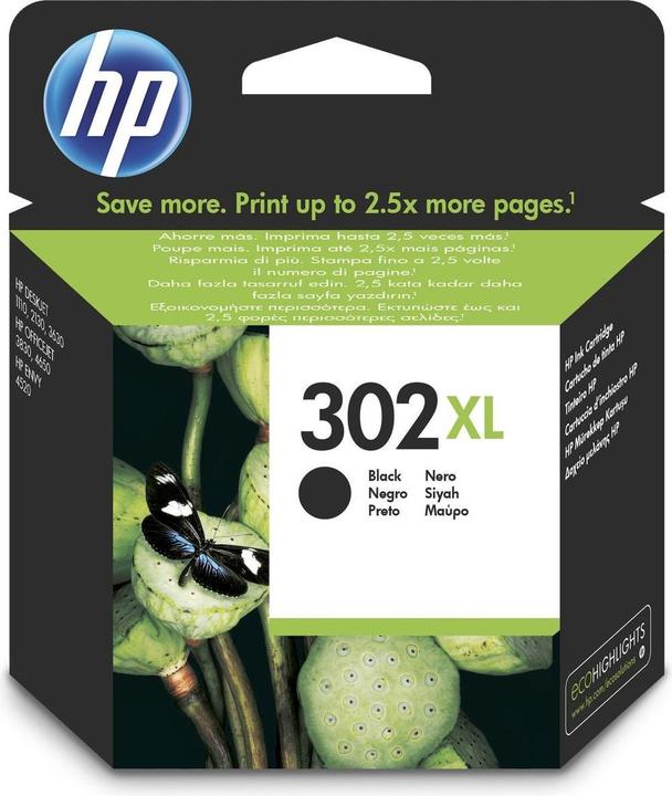 Produktbild HP 302XL Ink Cartridge black 480 Pages