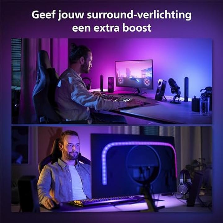 Image du produit Philips Hue Play Gradient avec pont (Multicolore, 90.50 cm, Intérieur)