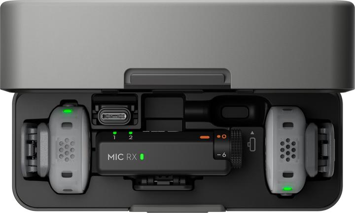 Actual product image DJI Mic Mini 2 (2 TX + 1 RX + Charging Case)