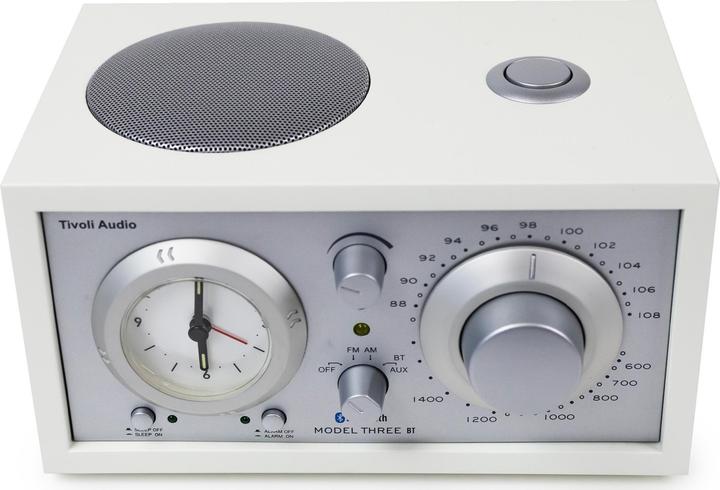 Actual product image Tivoli Audio Model Three BT - AM/FM - Hvid