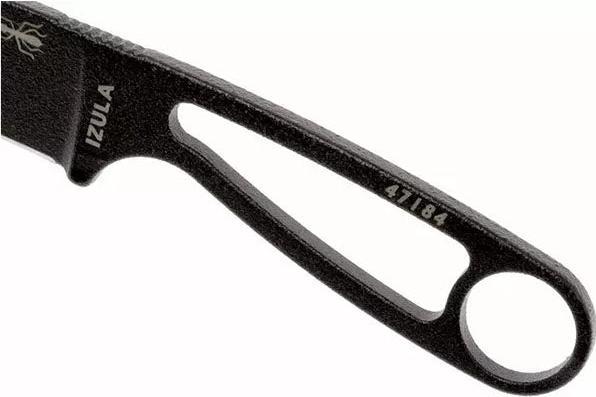 Produktbild Esee Neck-Knive IZULA, Glattschliff, black (6.70 cm)