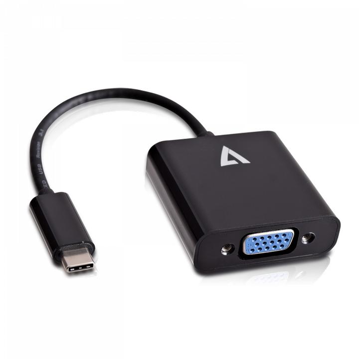 Produktbild V7 USB-C zu (VGA, 20.50 cm)