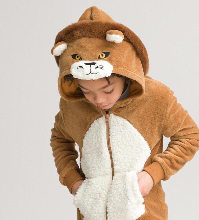 Image du produit La Redoute Collections Combinaison de lion avec capuche (104)