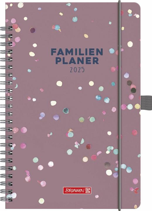 Book calendar family planner (A5, German)