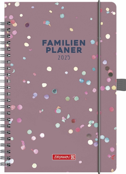 Libro calendario planner famiglia (A5, Tedesco)