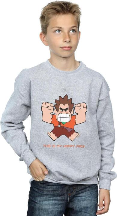 Image du produit Disney - Sweat WRECK IT RALPH HAPPY FACE - Garçon (128)