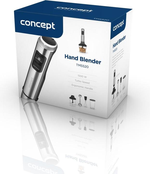 Actual product image Concept Blender ręczny z chopperem TM5520 1500W