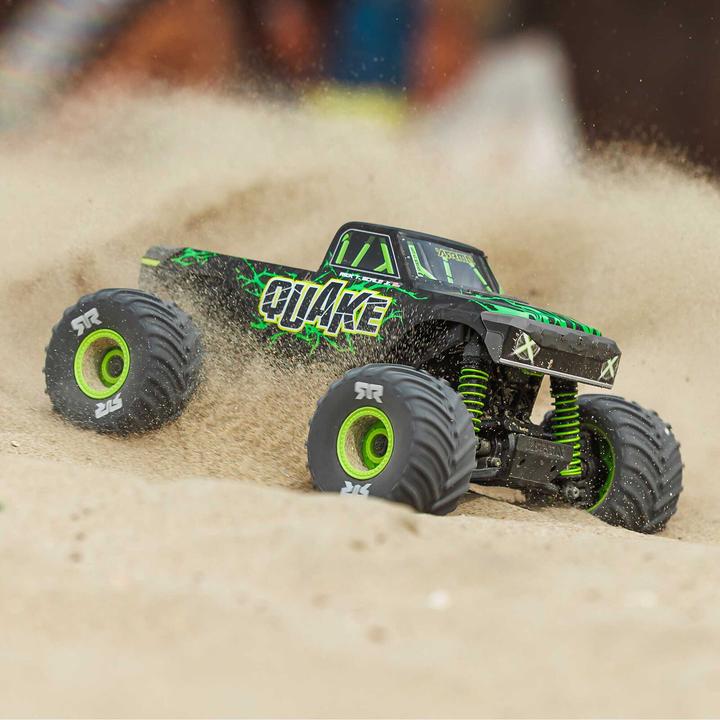Produktbild Arrma Monster Truck Quake Grom 4x4 Brushed RTR 1:16 Grün (RTR Ready-to-Run)