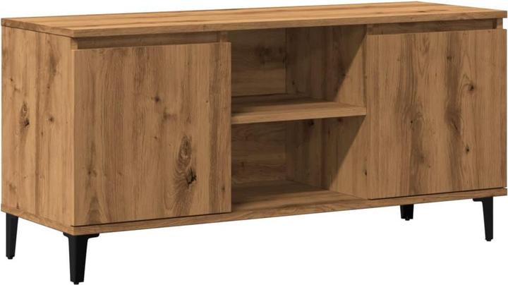 Actual product image vidaXL TV Schrank Lowboard Fernsehschrank Fernsehtisch TV Möbel Artisan-Eiche (102 x 35 x 50 cm)