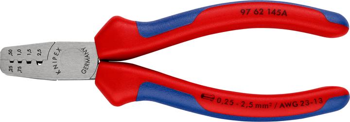 Actual product image Knipex Crimping Pliers for wire ferrules (145 mm)