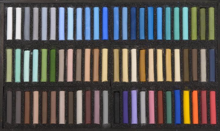 Actual product image BlockX Coffret bois 72 Pastels - Paysage - Jaune de nickel (Marine, 20 x)