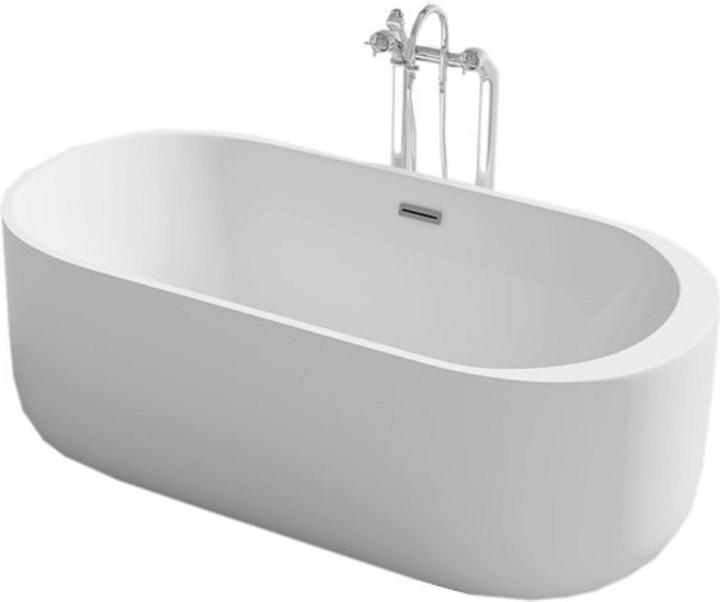 Jet-Line Badewanne WETZIKON weiss170x80cm (170 cm, 80 cm)