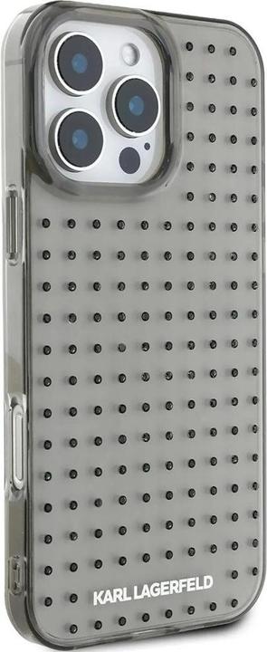 Produktbild Karl Lagerfeld IML Transparent Hard Case with Allover Studs - iPhone 16 Pro (Apple iPhone 16 Pro)