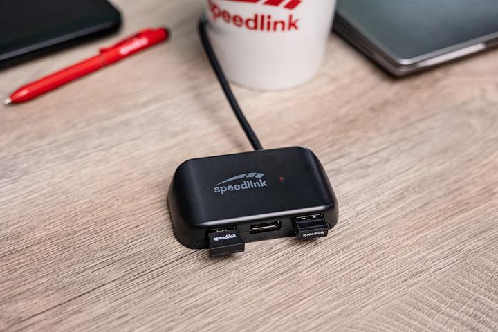 Productafbeelding Speedlink SNAPPY EVO - USB-C Hub (USB-C, 4 Havens)