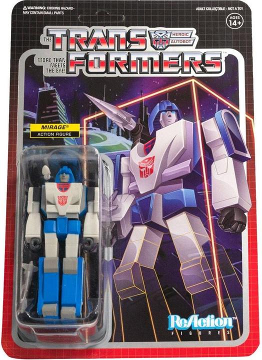 Image du produit Super7 Transformers ReAction Figurine Wave 2 Mirage 10 cm