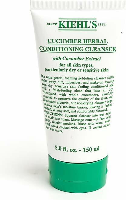 Actual product image Kiehl's Cucumber Herbal Alcohol-Free Toner (Cleansing lotion, 150 ml)