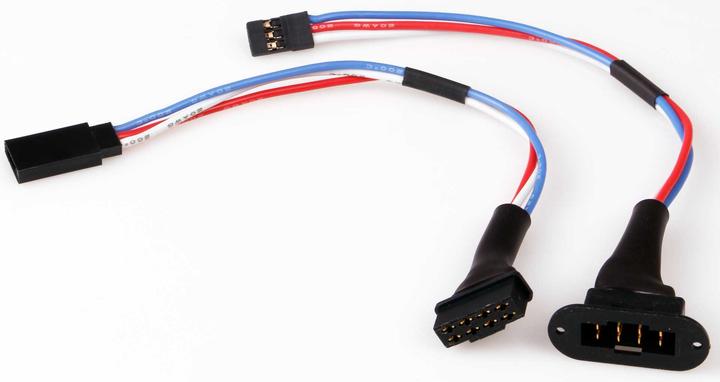Image du produit Kuza Jeu de câbles pour 1 servo enfichable 37cm Uni/Futaba avec connecteur 8 pôles 20AWG/0,5mm².