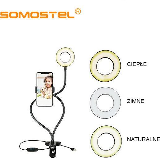 Actual product image Somostel Table lamp black (SMS-ZB01)