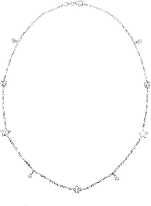 Produktbild Elli Astro, Sterne (Glaskristall, 925er Sterling Silber, 45 cm)
