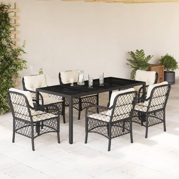 Actual product image vidaXL Garten Essgruppe (190 x 90 x 75 cm)