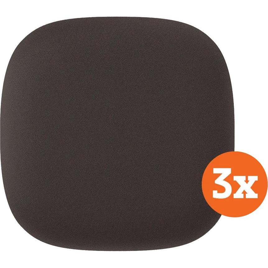 Jalo, Rilevatore di pericolo, Kupu Donkergrijs 3-Pack