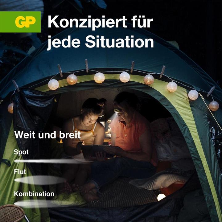 Actual product image GP Batteries GP Discovery Headlamp CH42 (200 lm)