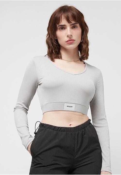 Immagine prodotto Sixth June Longsleeve V-Neck Crop Top - 199211 (S)