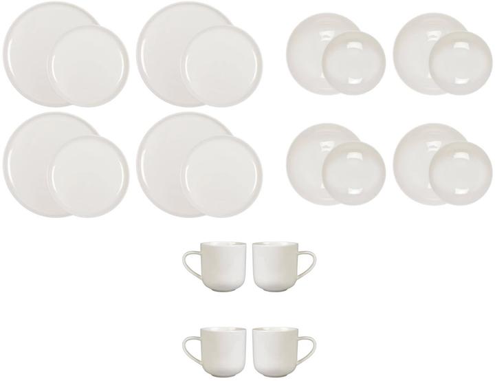 Actual product image Furber 20-piece dinner service, white (20 pcs.)