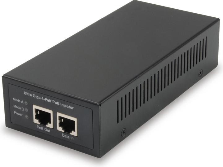 LevelOne 1 x Data in, 1 x PoE out PSE (802.3af (PoE), 802.3bt (PoE++), 802.3at (PoE+), 60 W)