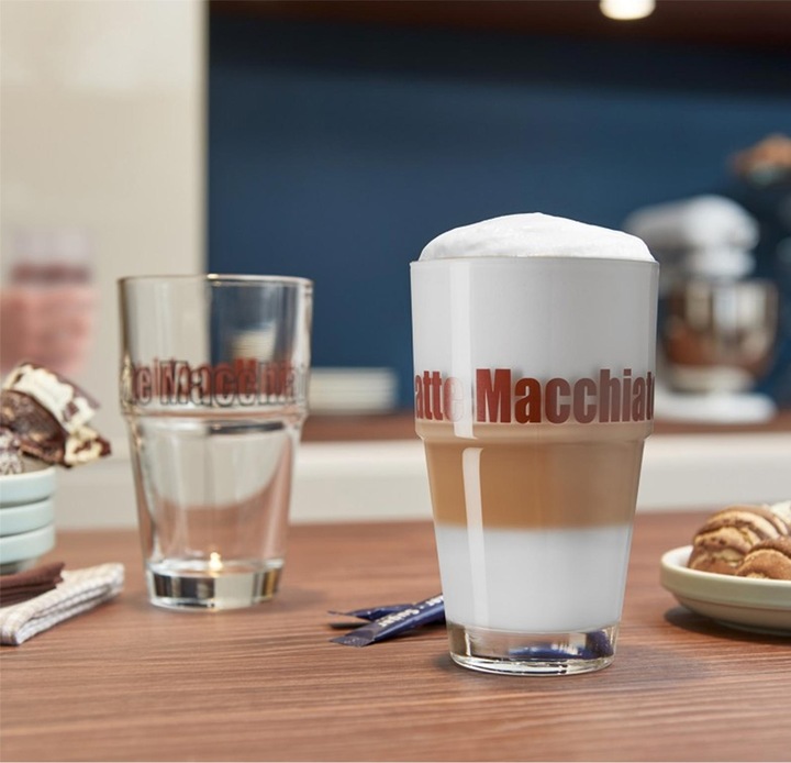 Immagine prodotto Leonardo Bicchiere Solo Latte Macchiato, satinato 4,1 dl, 6 pezzi (0.41 l, 6 x)