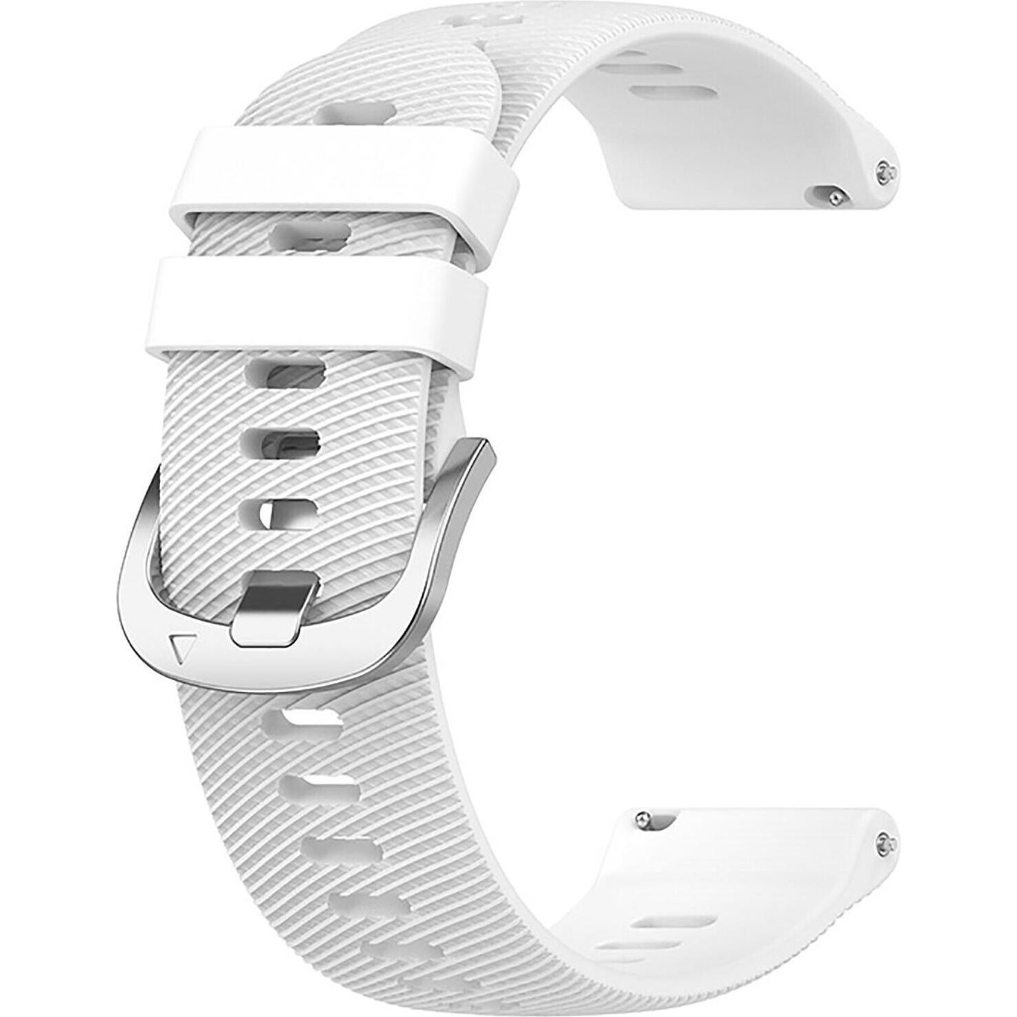 Thumbnail - Strap-it Silikon Armband (Silikon), Uhrenarmband, Weiss