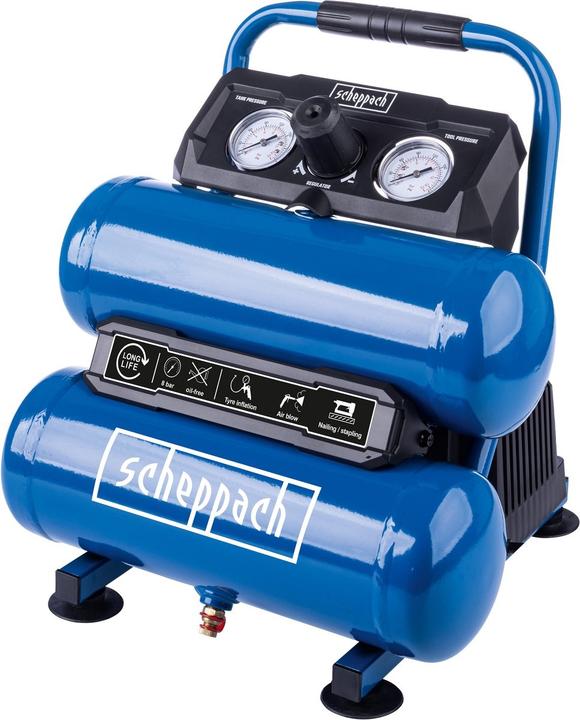 Scheppach HC10-Twin (8 bar, 7.50 l)
