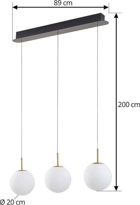 Produktbild Lucande Joran (1500 lm)