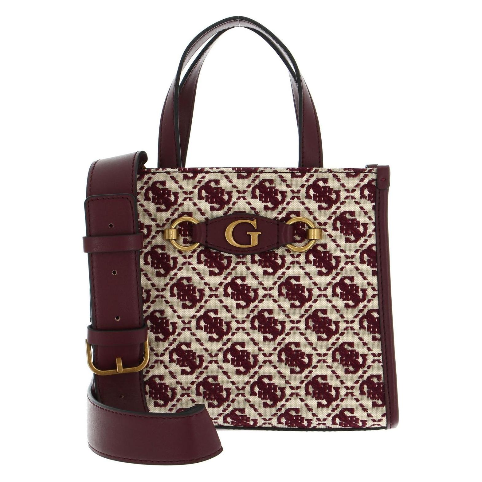 Guess, Damen, Handtasche, Izzy Two Compartment Mini Tote, Mehrfarbig