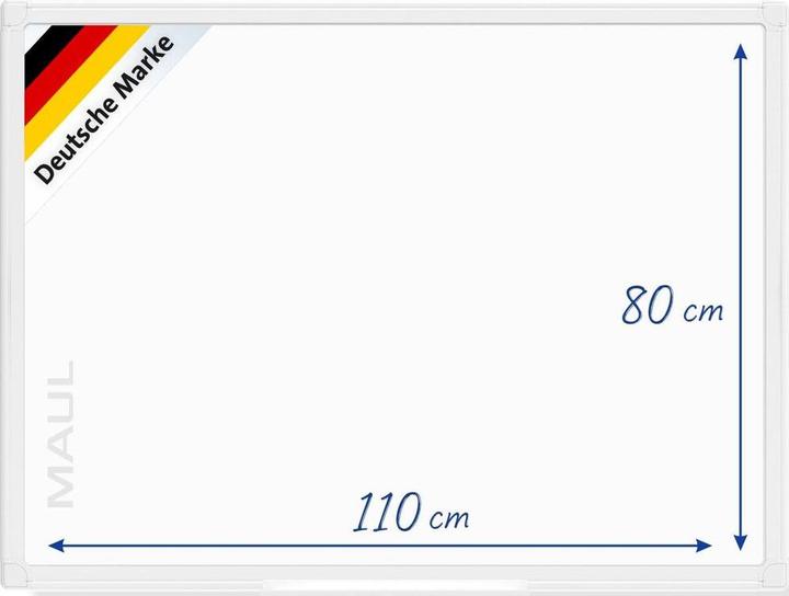 Productafbeelding Maul Whiteboard MAULprimo 11,0 x 80,0 cm wit geplastificeerd staal (110 x 80 cm)
