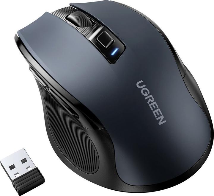 Image du produit Ugreen Souris sans fil 2.4 GHz&BT (noir) (Sans fil)