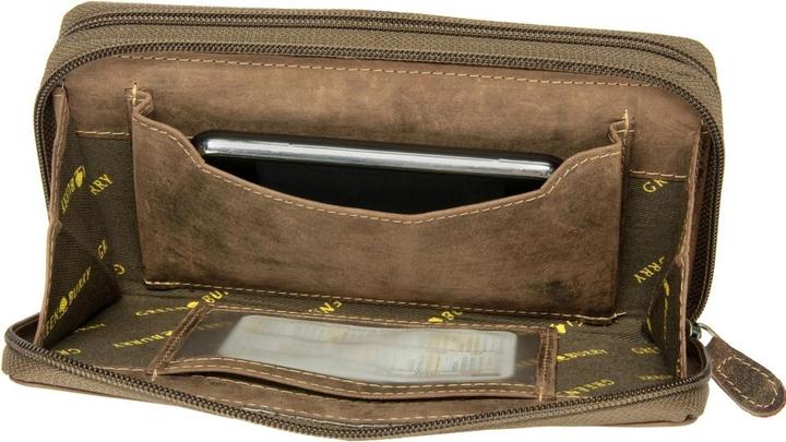 Produktbild Greenburry Langbörse Vintage Leder-Doppel-Langbörse