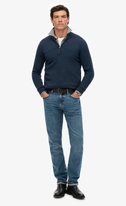 Produktbild Superdry Maglione Essentials Mezza Zip in Cotone (XXL)