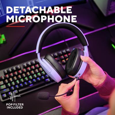 Actual product image Trust Gxt489p Fayzo Headset Purple (Cable)