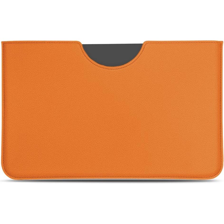 Noreve Lederschutzhülle (iPad 10.2 2019), Tablet Hülle, Orange