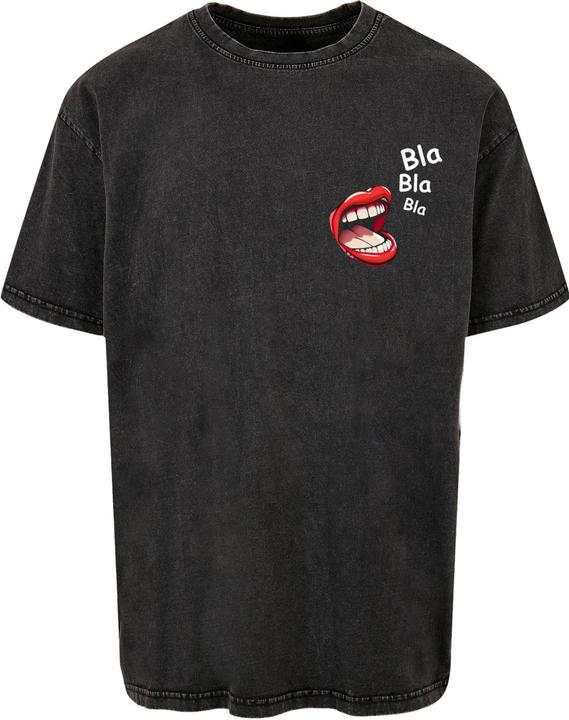 Produktbild Merchcode Bla Bla Bla Comic Acid Washed Oversized Tee - 112879 (S)