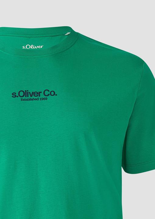 Produktbild S.Oliver T-Shirt T-Shirt aus Baumwolle mit Logo-Print (3XL)