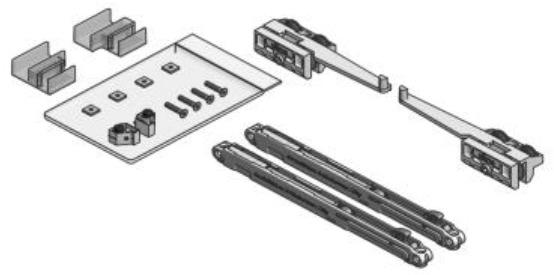 Productafbeelding Vitris Deurblad accessoireset Aquant 40