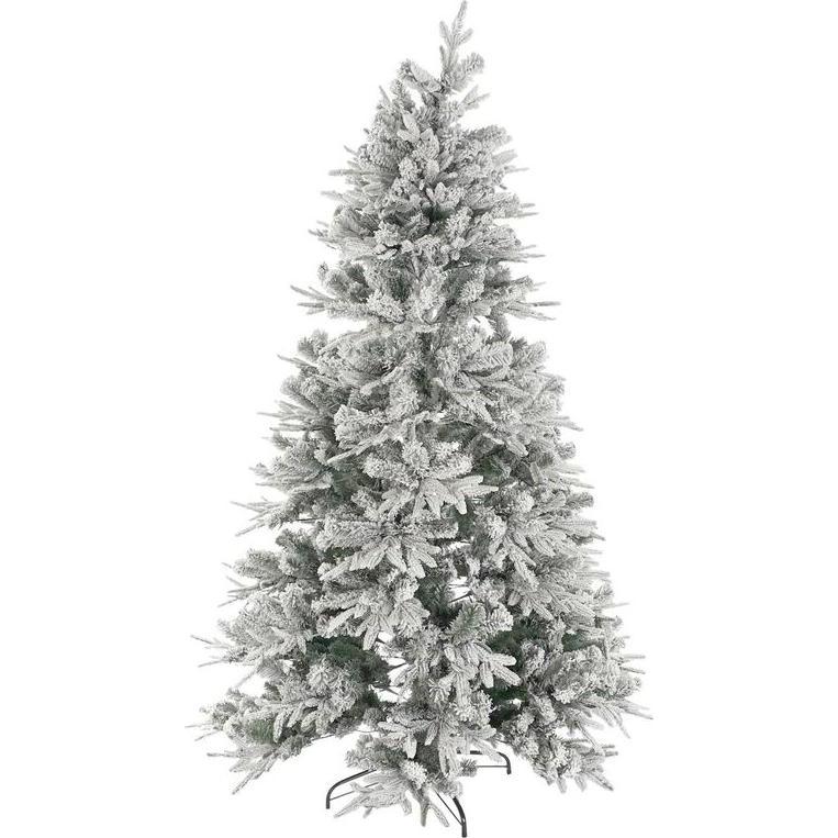 Esprit, Weihnachtsbaum, Weihnachtsbaum Home Weiss Polyäthylen Verschneit 120 x 120 x 210 cm (210 cm)
