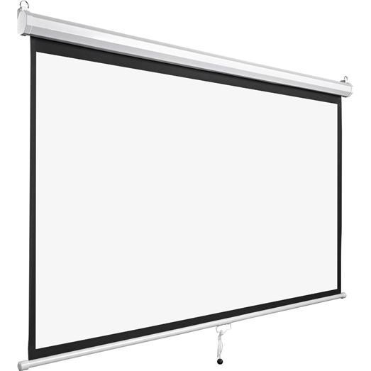 Everest 100" (1:1) manuális fali vászon - MPP-180 (180 x 180 cm, fehér váz) (100", 1:1), Schermo di proiezione, Bianco