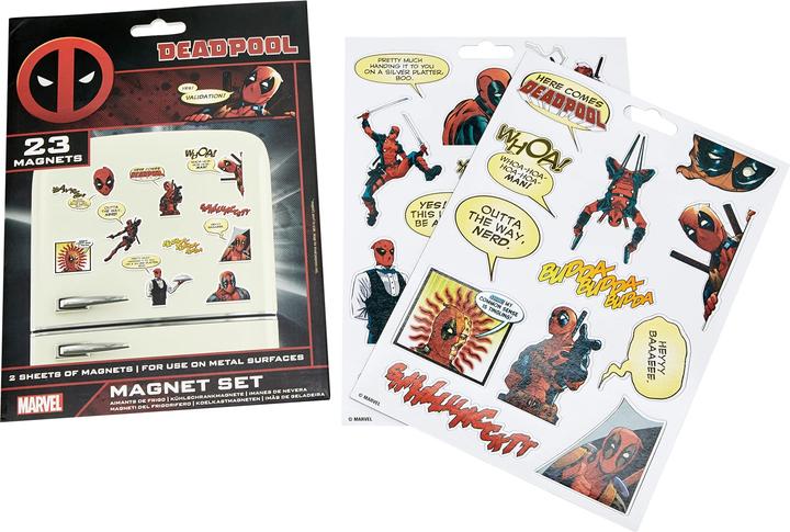 Immagine prodotto Pyramid Set di calamite di Deadpool (fumetto) (23 x)