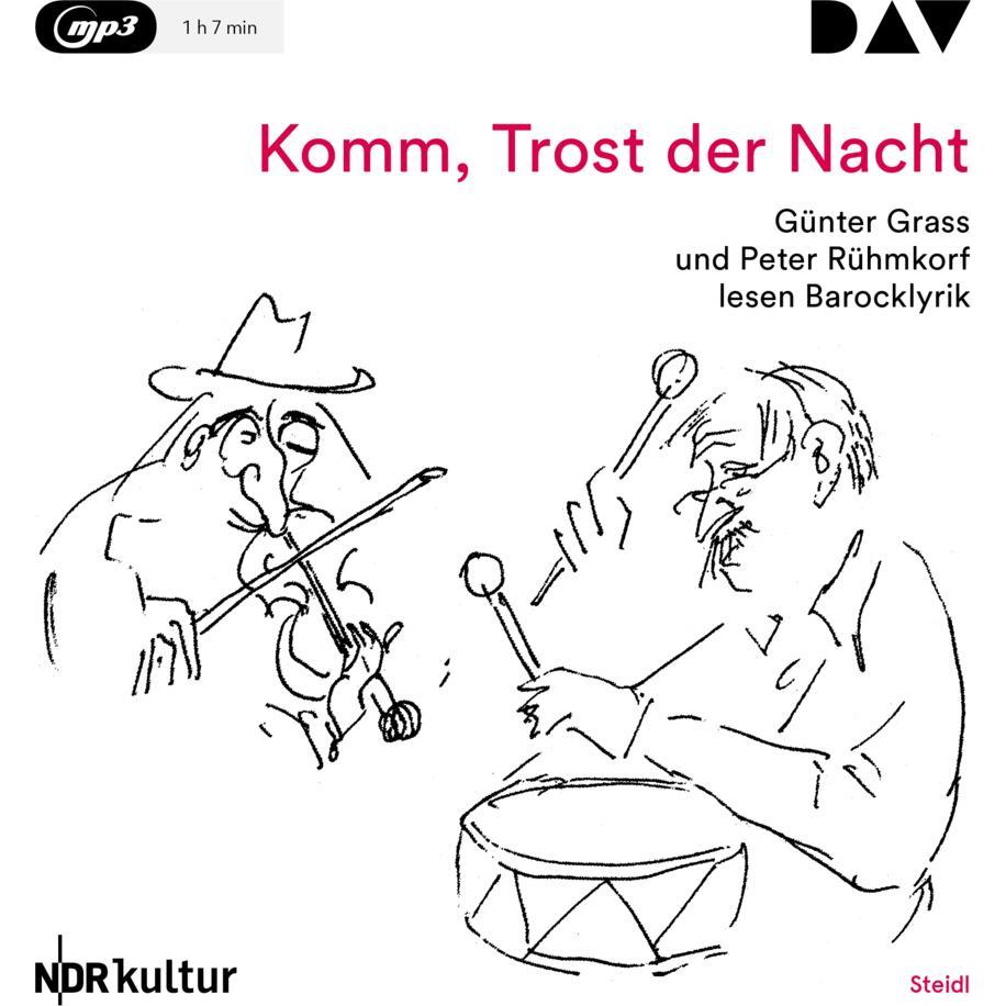 Grass:Komm, Trost der Nacht,MP3-CD, Hörbücher von Günter Grass, Peter Rühmkorf