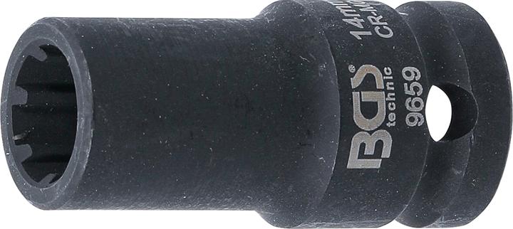 Produktbild BGS Spezial-Steckschlüssel-Einsatz | für Audi Festbremssättel (Hinterradbremse, Bremsset)