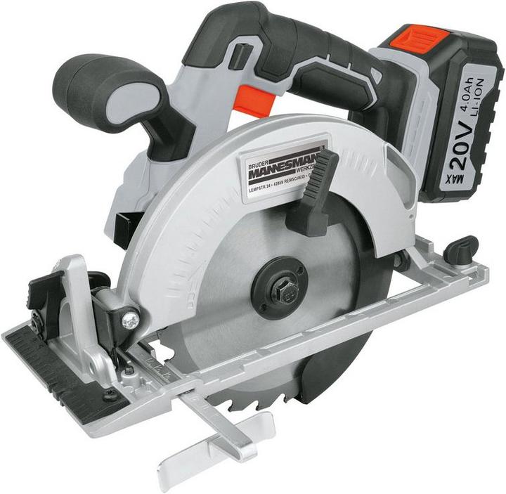 Actual product image Mannesmann Battery Hand Circular Saw 20V