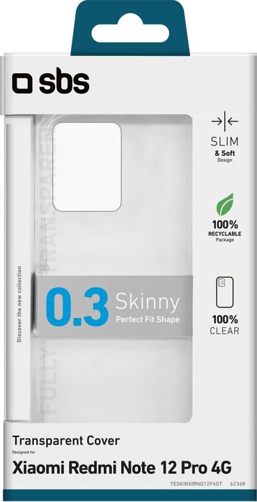Produktbild SBS Schutzhülle (Xiaomi Redmi Note 12 Pro)